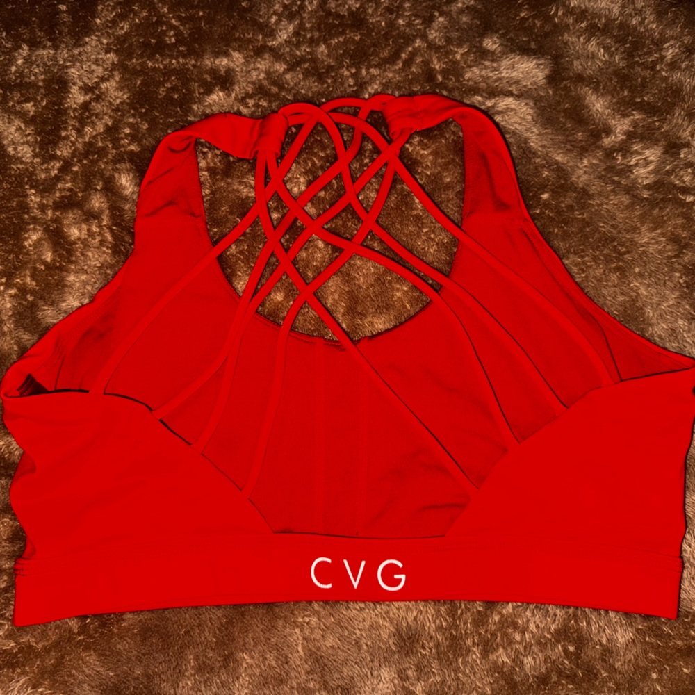 Constantly Varied Gear Red Sports Bra
